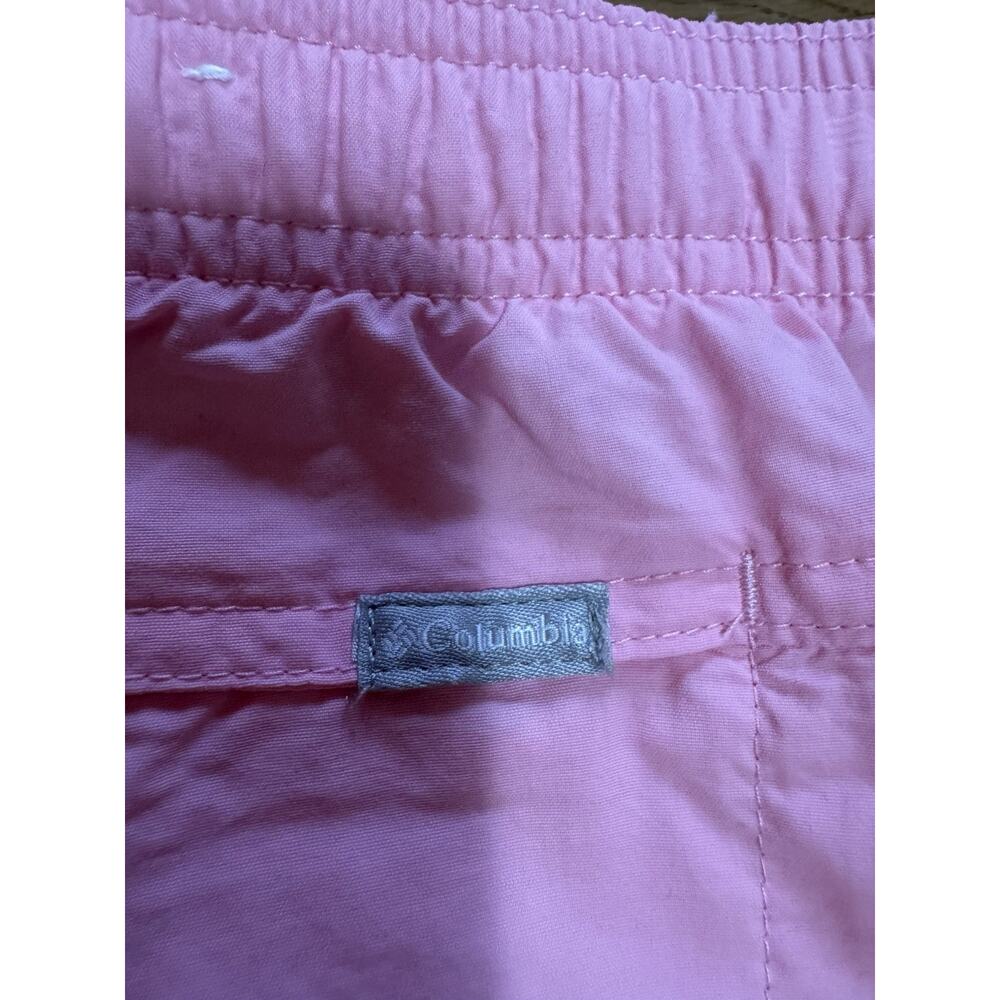 Columbia Women Size Medium Pink Pull On Athletic Shorts Nylon Preppy Athleisure - Picture 14 of 15